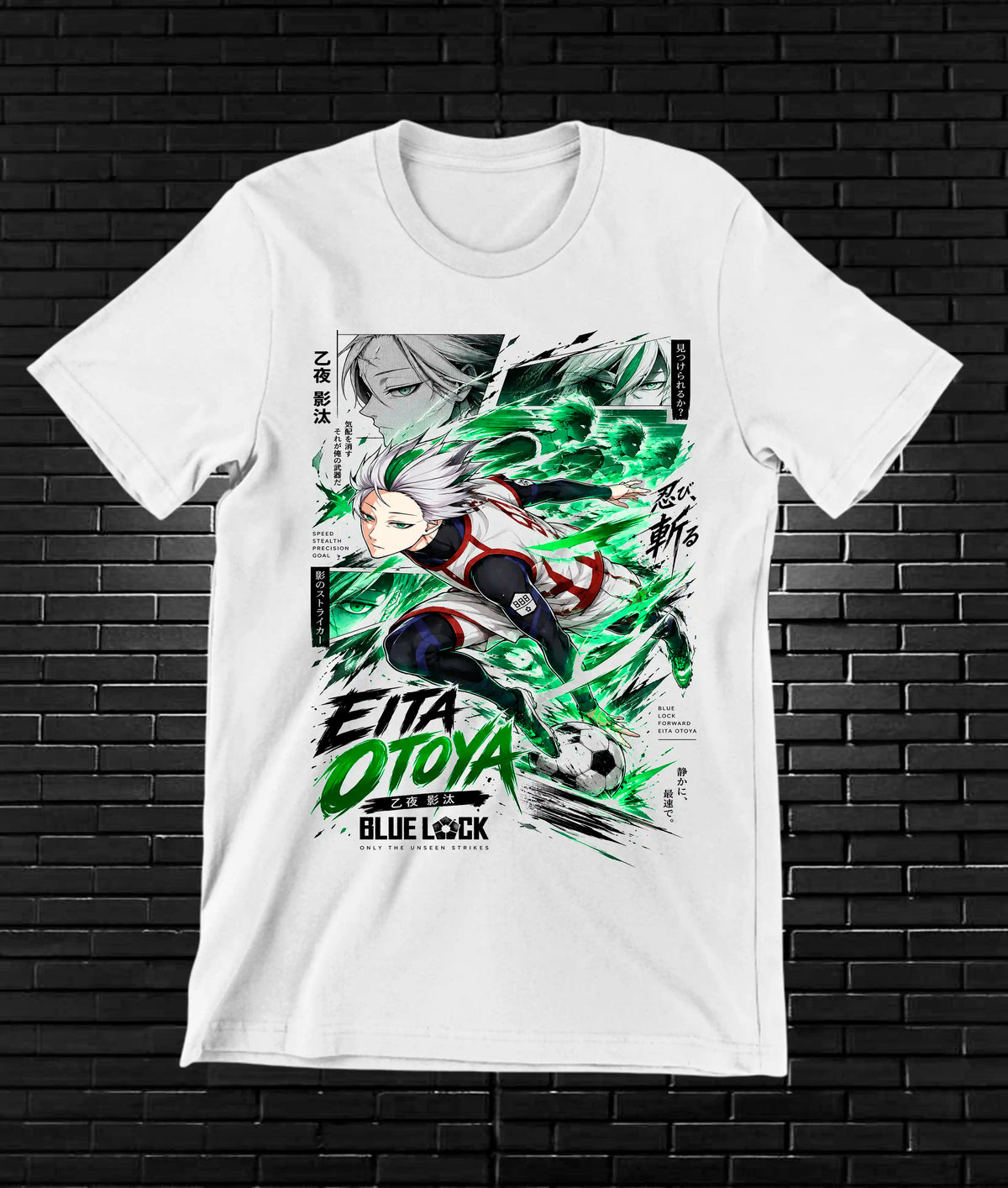 Camiseta Blue Lock NIMOR - NIVRA Blanco
