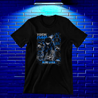 Camiseta Blue Lock NIMOR - NIVRA Negro