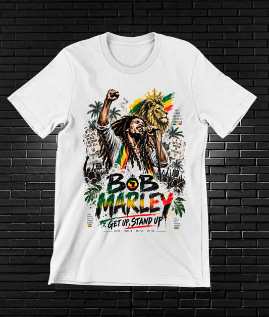 Bob Marley CAMINE - BANIX Blanco