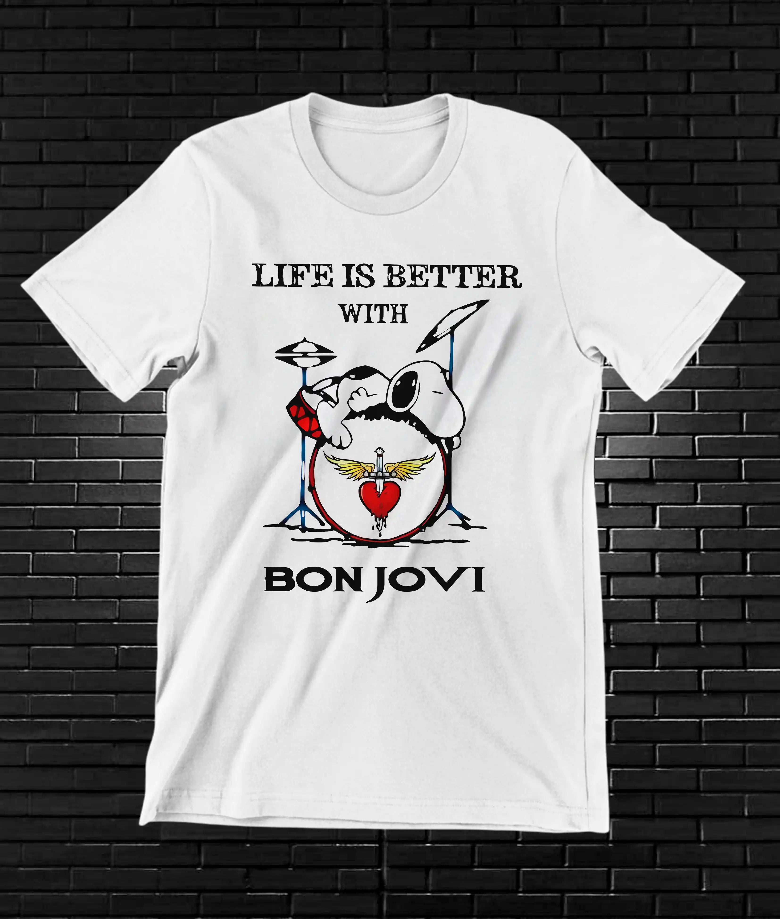 Camiseta Bon jovi – CAMINE