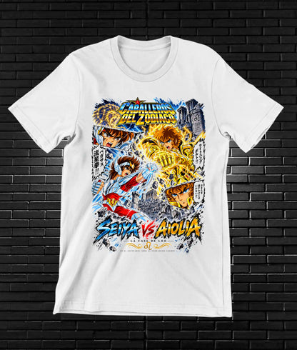 Camiseta Caballeros del Zodiaco BALOR - BAREN Blanco