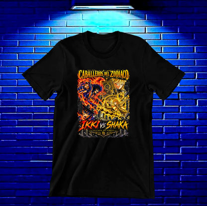 Camiseta Caballeros del Zodiaco BALOR - BAREN Negro