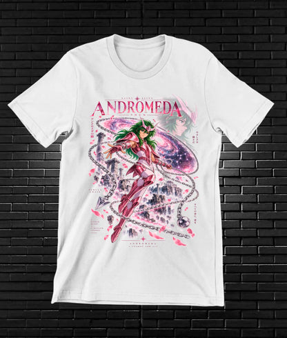 Camiseta Caballeros del Zodiaco BALOR - MERON Blanco