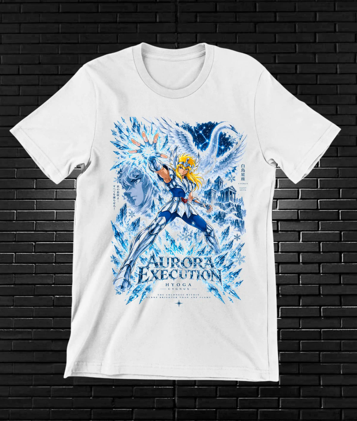 Camiseta Caballeros del Zodiaco BALOR - NIVRA Blanco