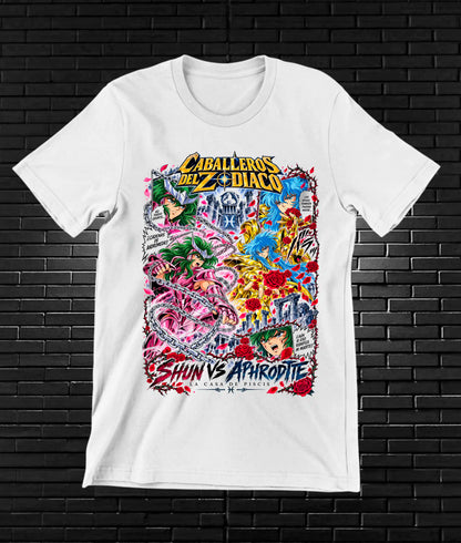 Camiseta Caballeros del Zodiaco NIREN - CAVOX Blanco