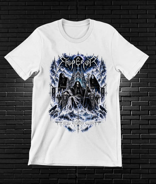 Camiseta Emperor, familia BAMOR, diseño MERON, color blanco