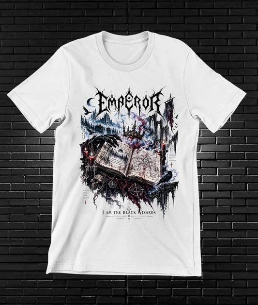 Camiseta Emperor, familia CAMINE, diseño BAREN, color blanco