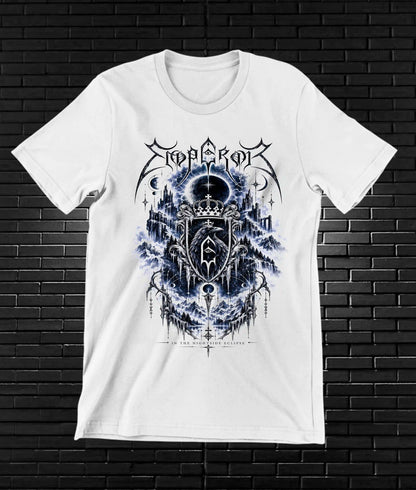 Camiseta Emperor, familia CAMINE, diseño MERON, color blanco