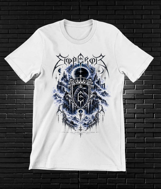 Camiseta Emperor, familia CAMINE, diseño MERON, color blanco