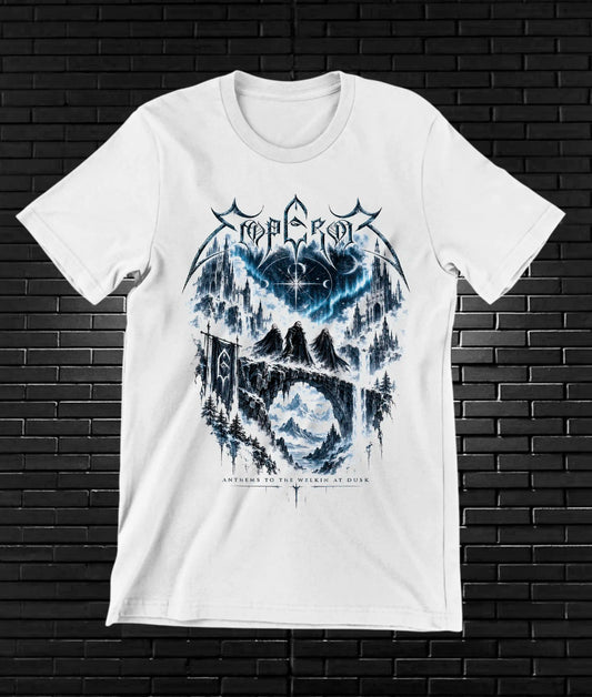 Camiseta Emperor, familia NIMOR, diseño BANIX, color blanco