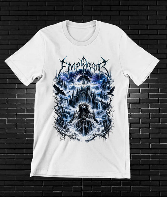 Camiseta Emperor, familia NIMOR, diseño MERON, color blanco