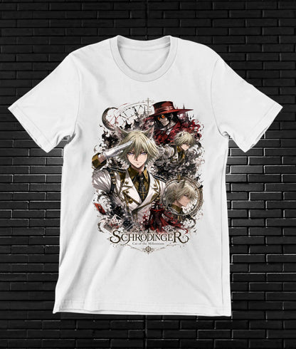 Camiseta Hellsing 2 diseño NIVRA color blanco