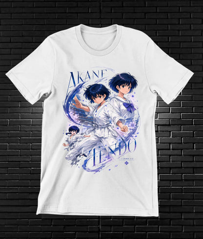 Camiseta Ranma 2 diseño CAVOX color blanco