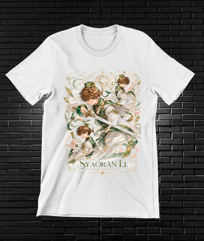 Camiseta Sakura Cardcaptor diseño BAREN color blanco