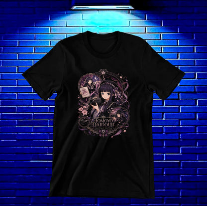 Camiseta Sakura Cardcaptor diseño MERON color negro