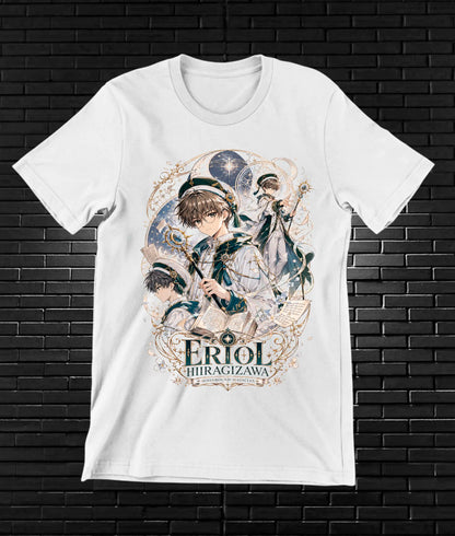 Camiseta Sakura Cardcaptor diseño NIVRA color blanco