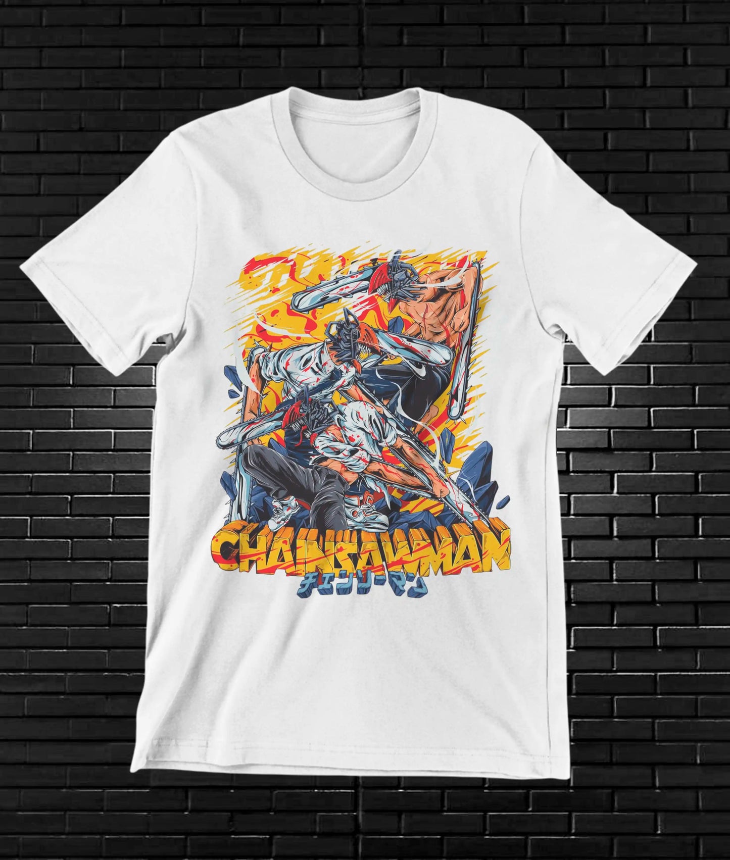 Camiseta Chainsaw Man– CAMINE