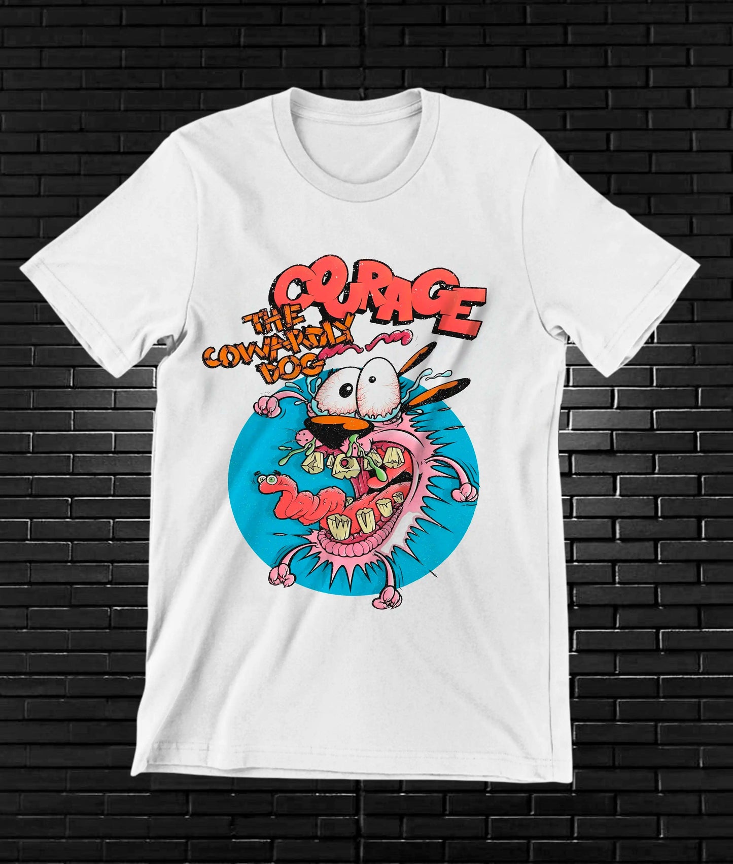 Camiseta Coraje el Perro Cobarde – CAMINE