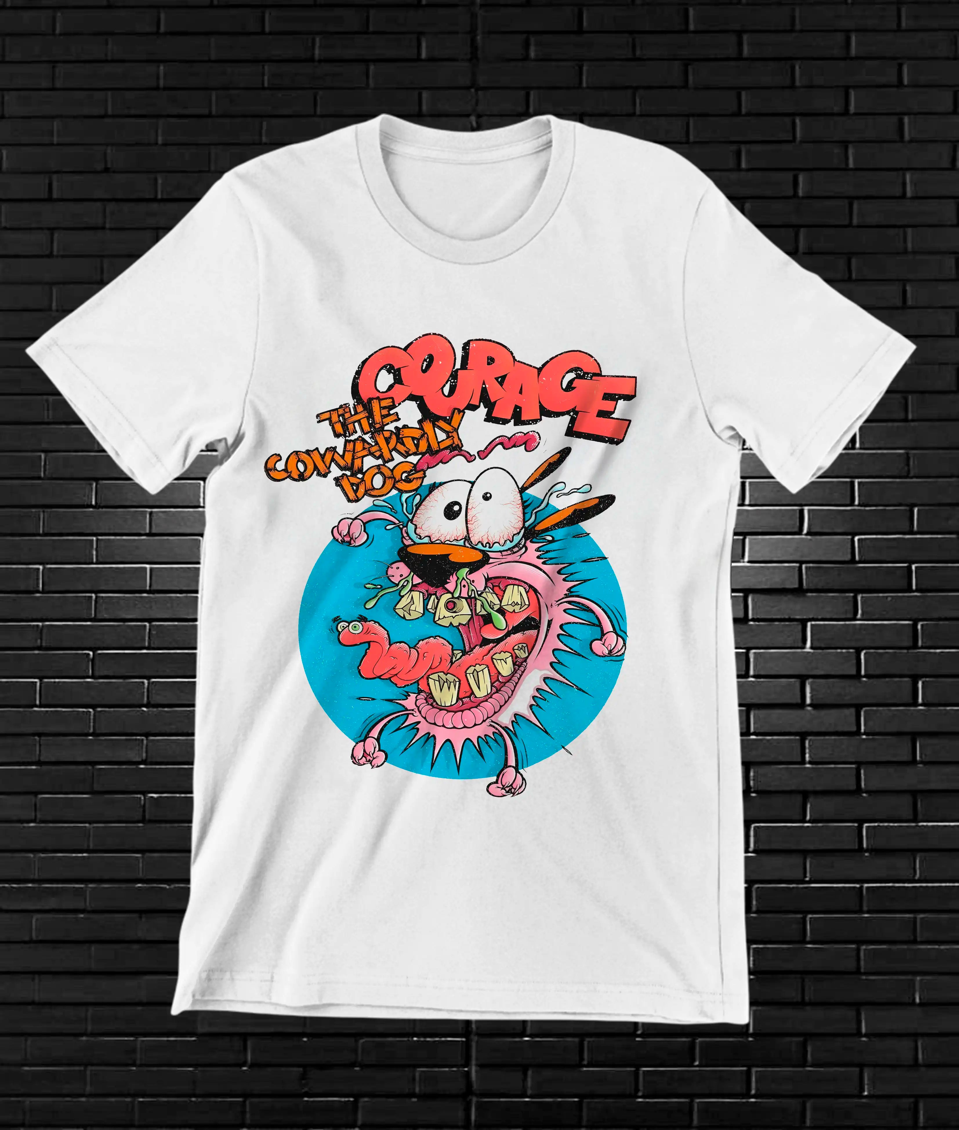 Camiseta Coraje el Perro Cobarde – CAMINE