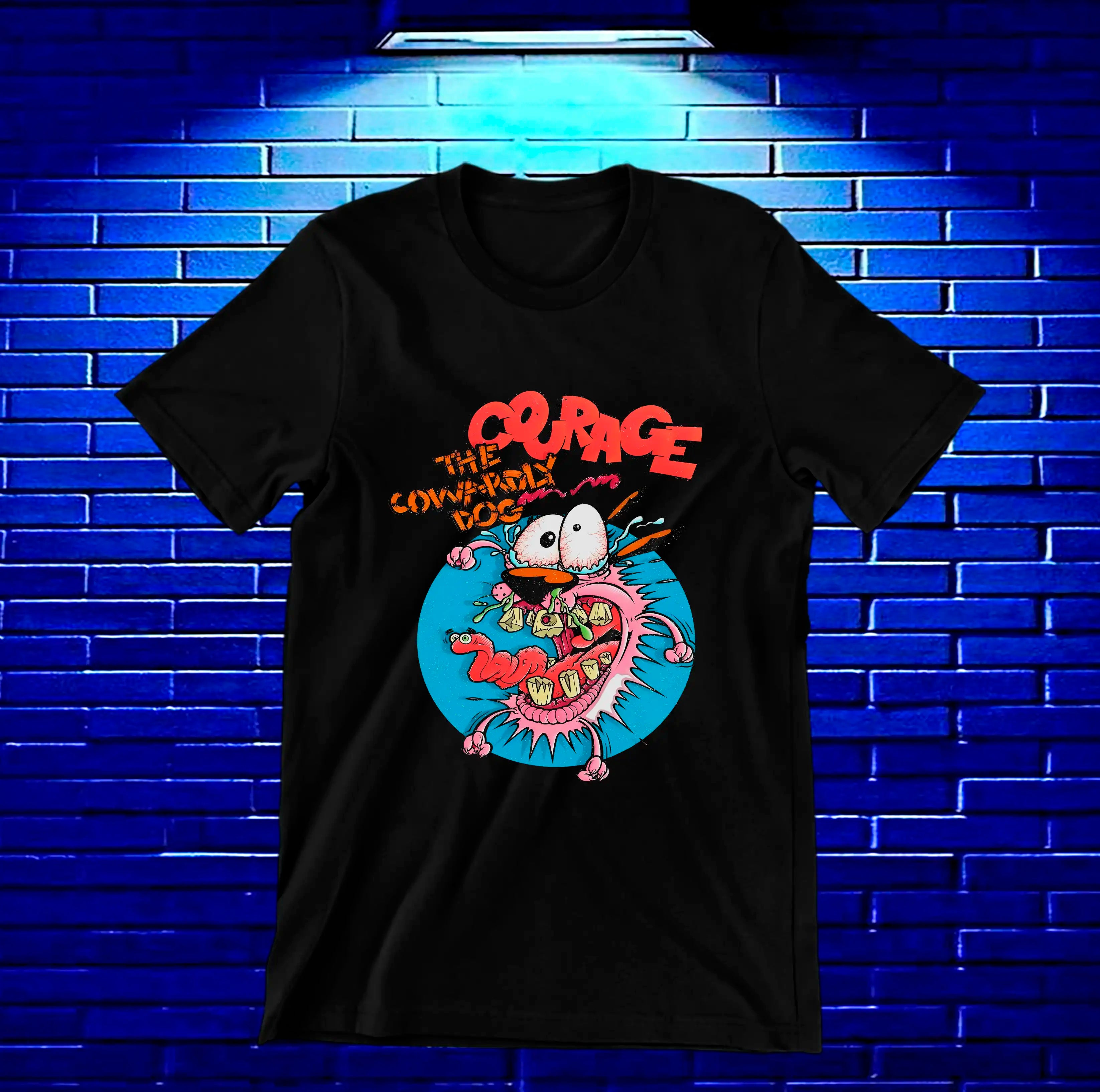 Camiseta Coraje el Perro Cobarde – CAMINE