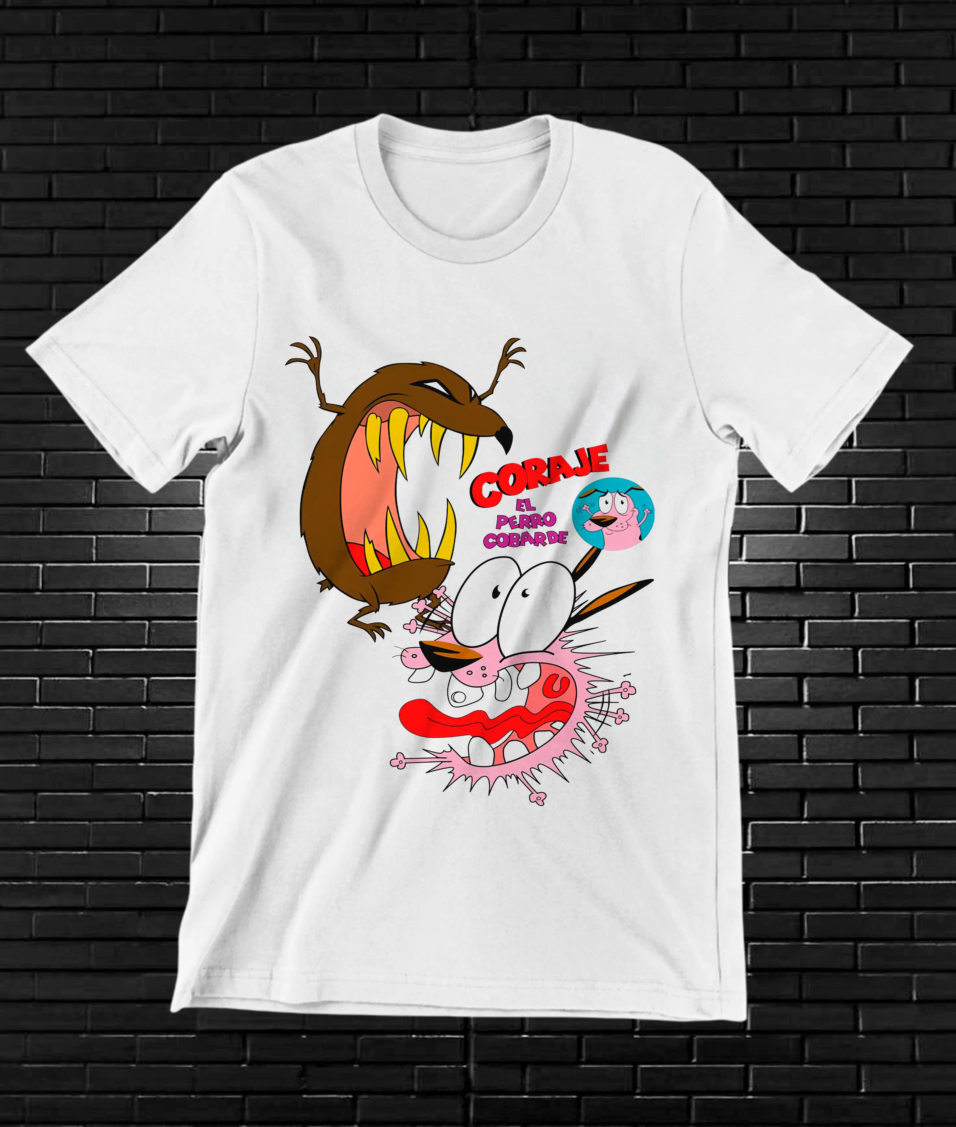 Camiseta Coraje el Perro Cobarde – CAMINE