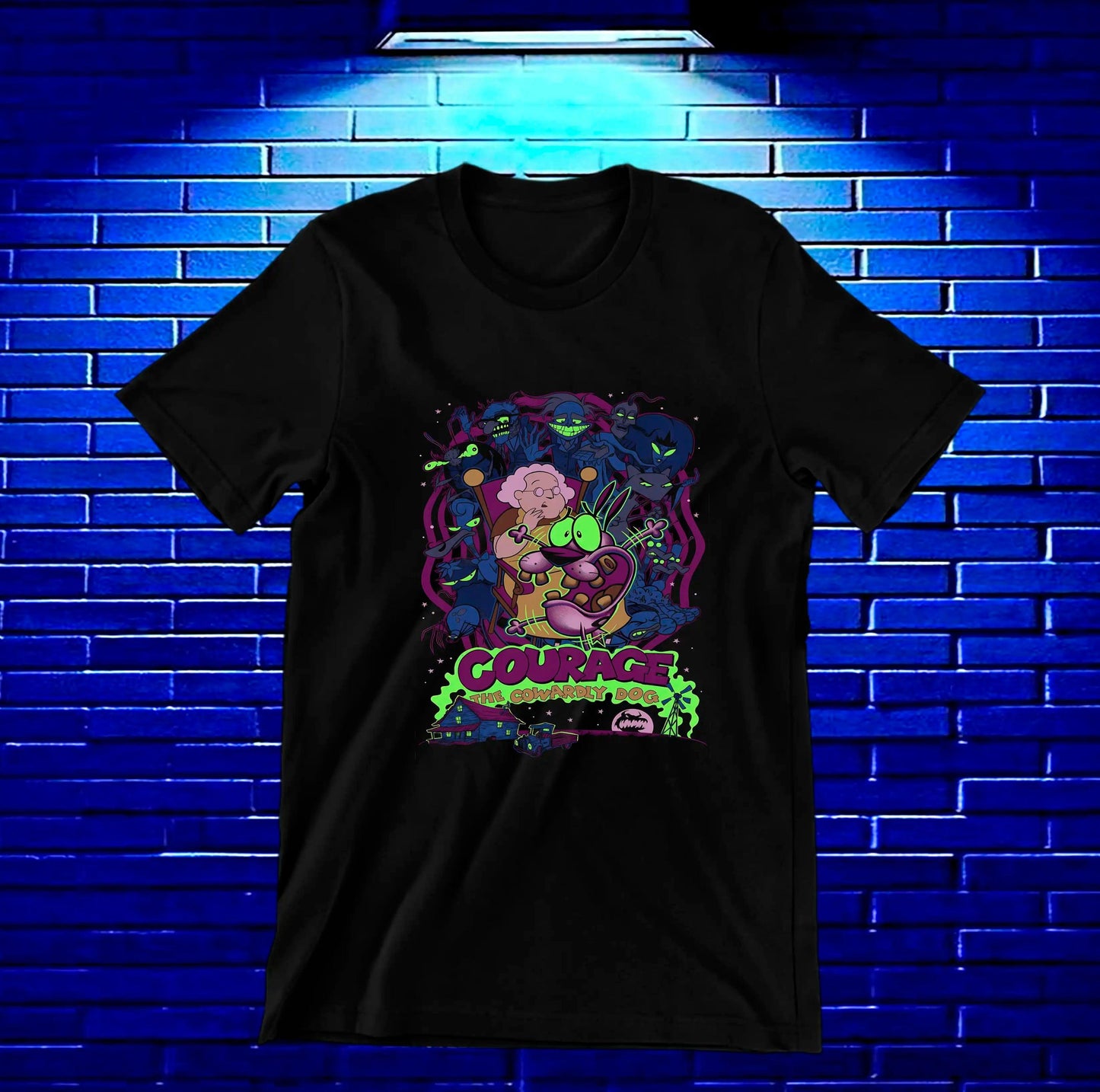 Camiseta Coraje el Perro Cobarde – CAMINE