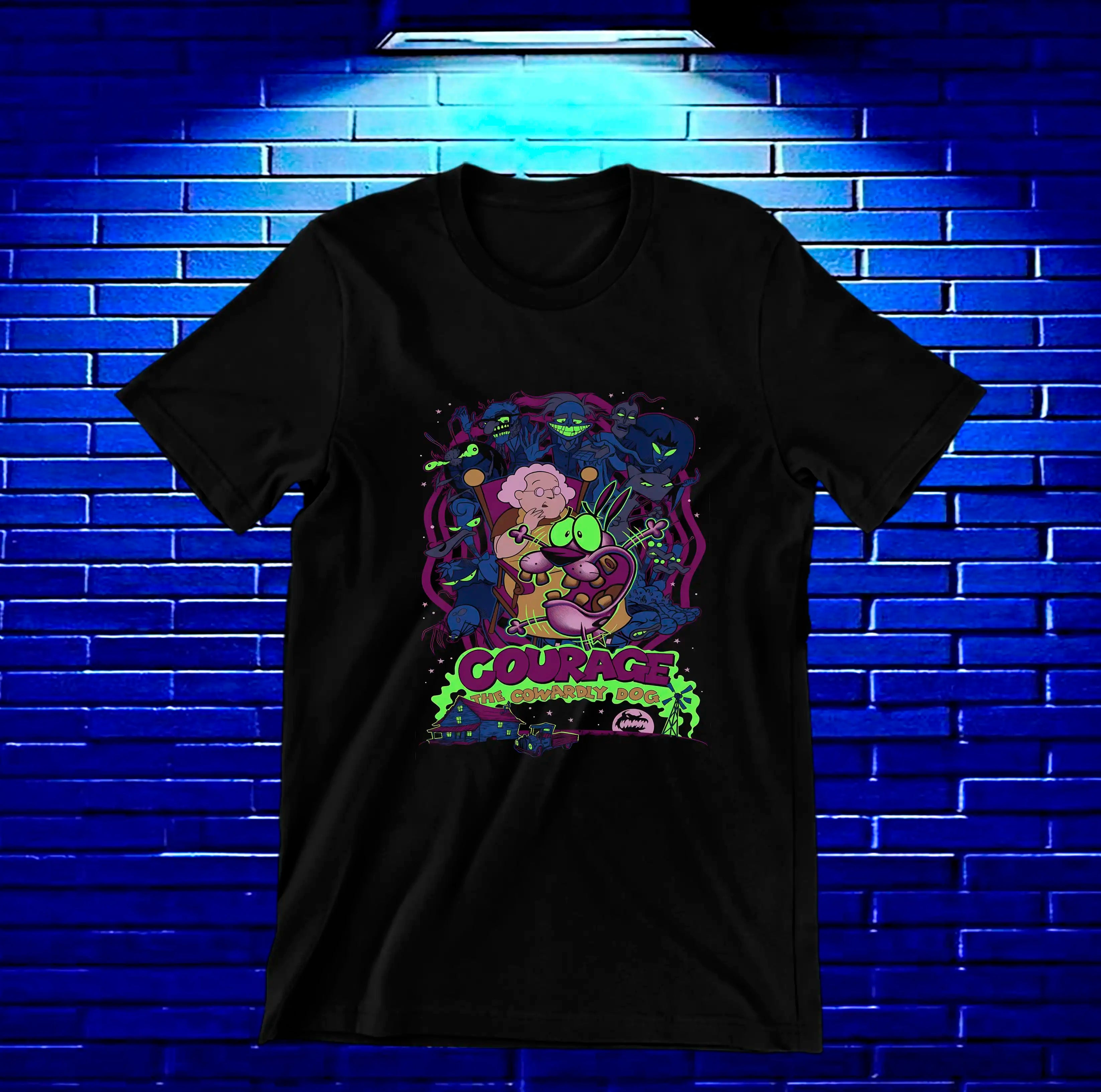 Camiseta Coraje el Perro Cobarde – CAMINE