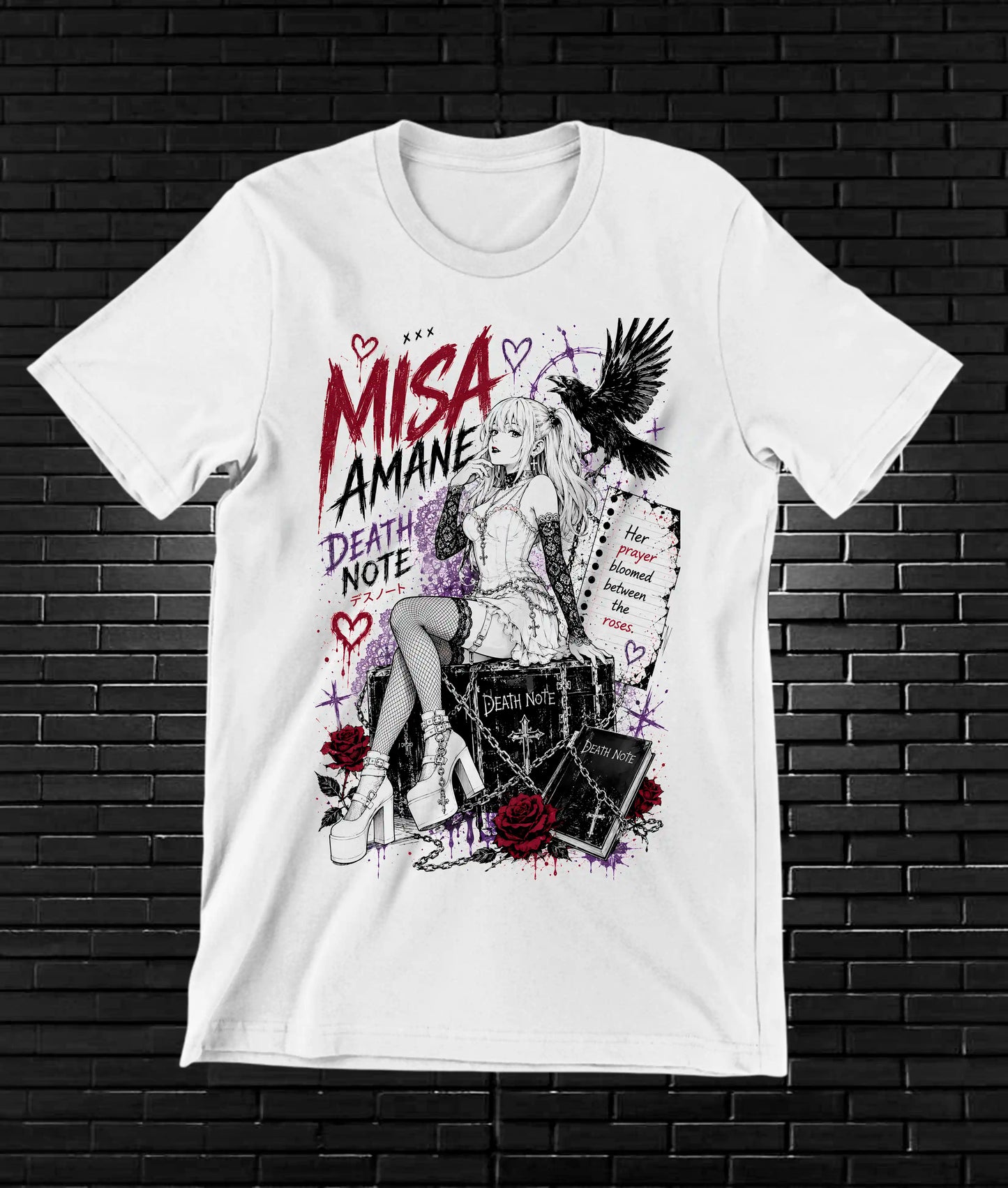 Camiseta Death Note Misa – MEREN