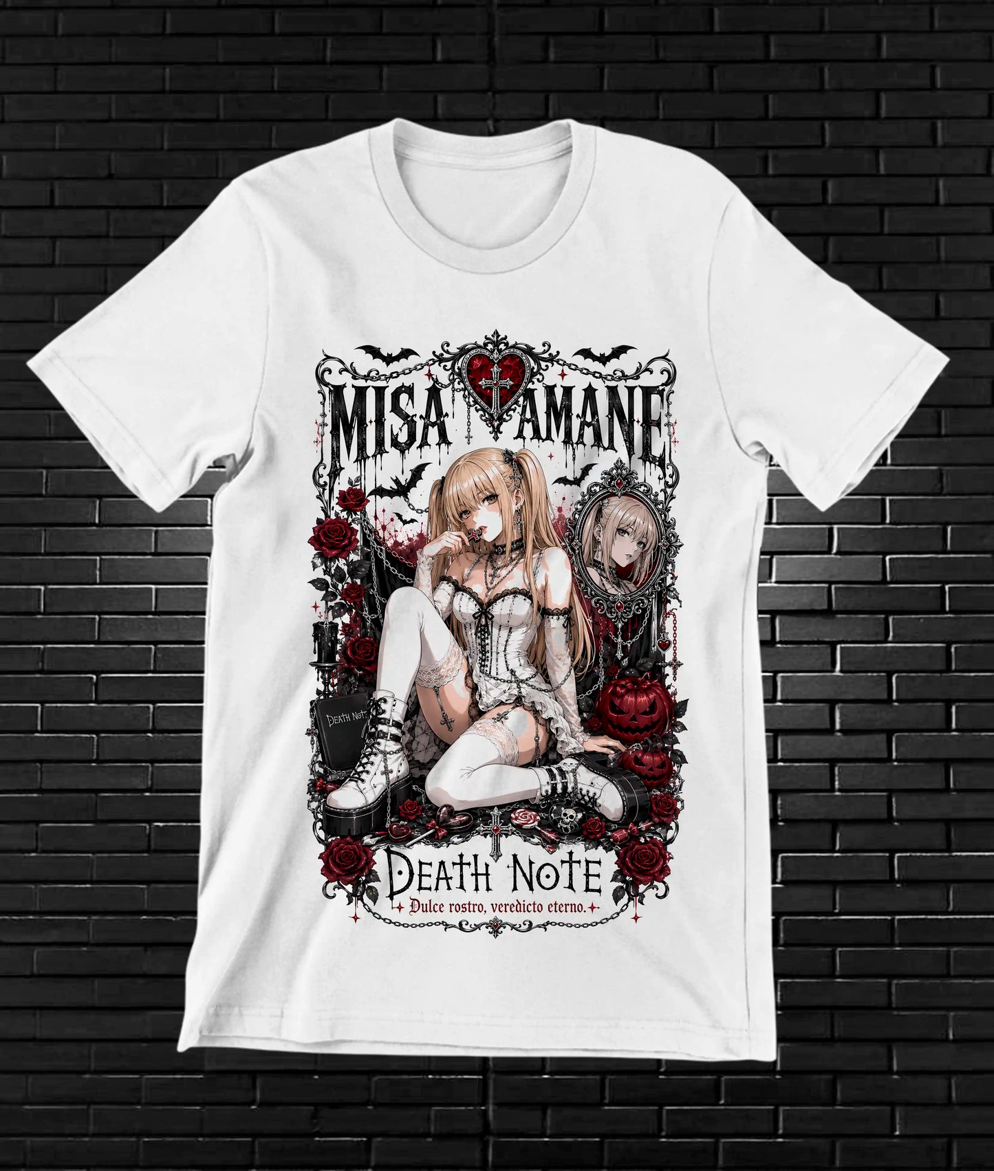 Camiseta Death Note Misa– MEVRA