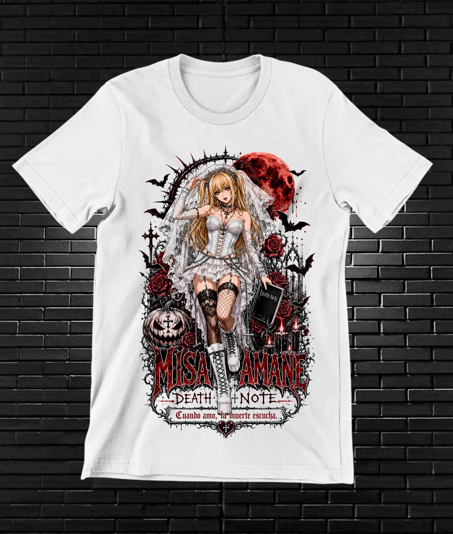 Camiseta Death Note Misa – BAYRA
