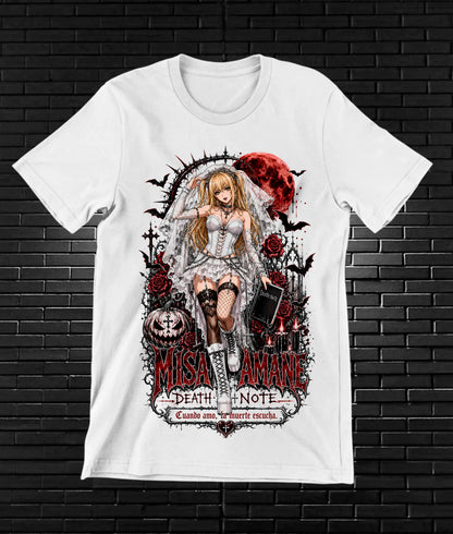 Camiseta Death Note Misa – BAYRA