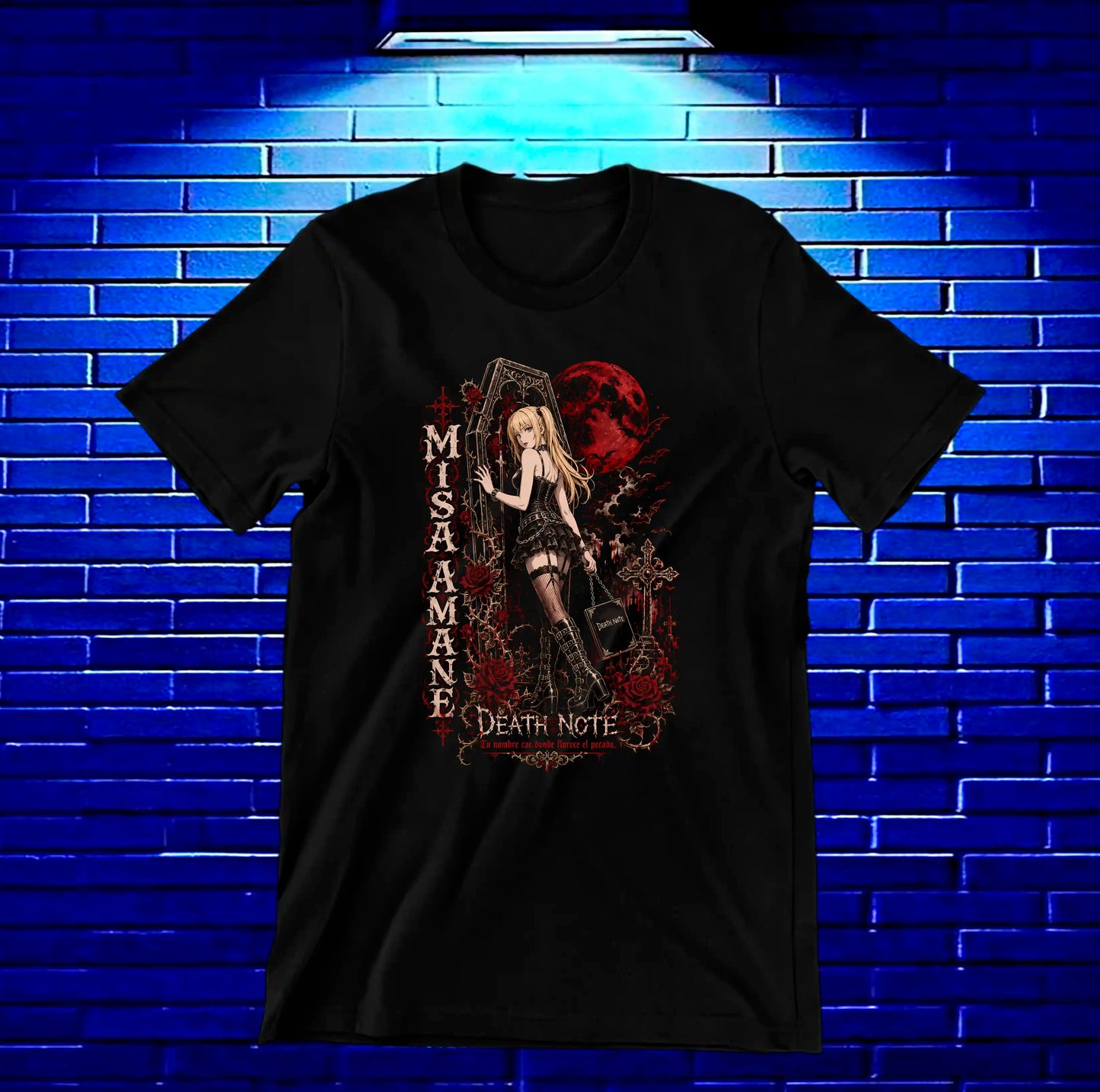 Camiseta Death Note Misa– MEVRA
