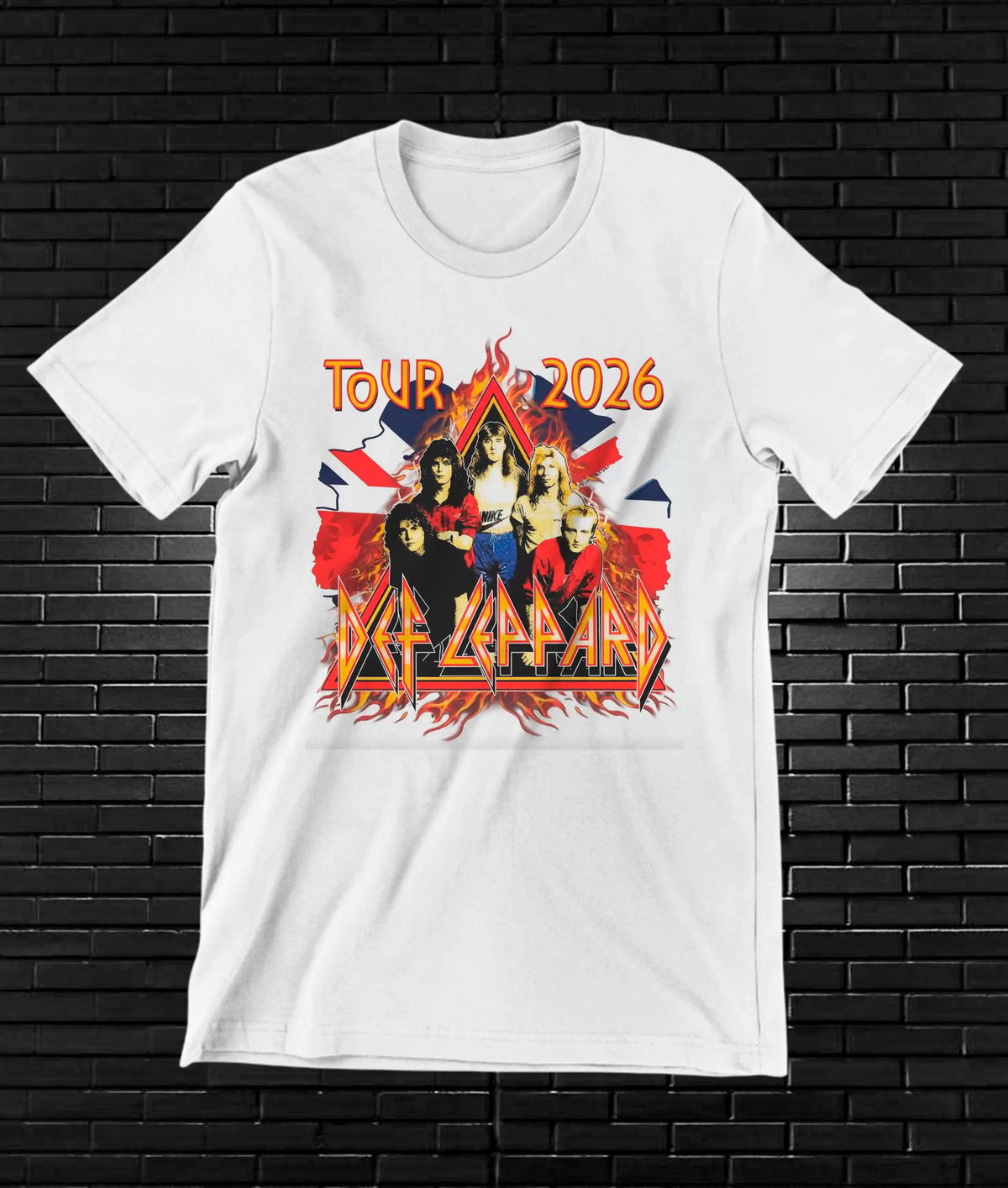 Def Leppard NIMOR CAVOX Blanco