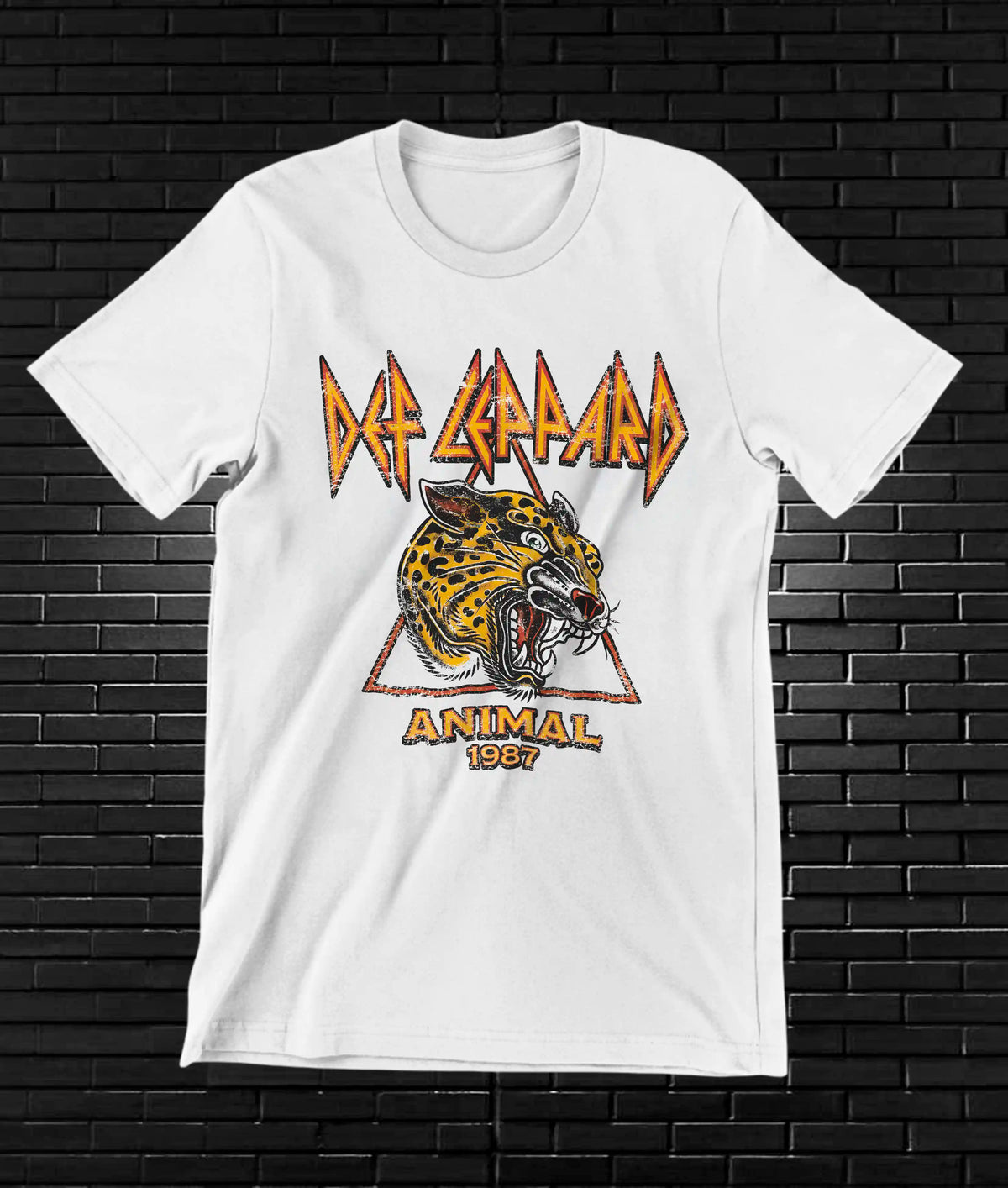 Def Leppard NIMOR MERON Blanco