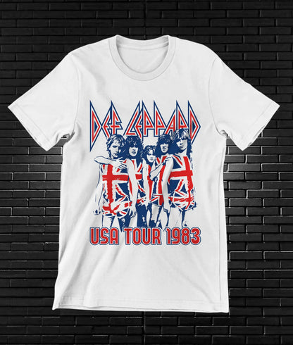Def Leppard NIMOR NIVRA Blanco