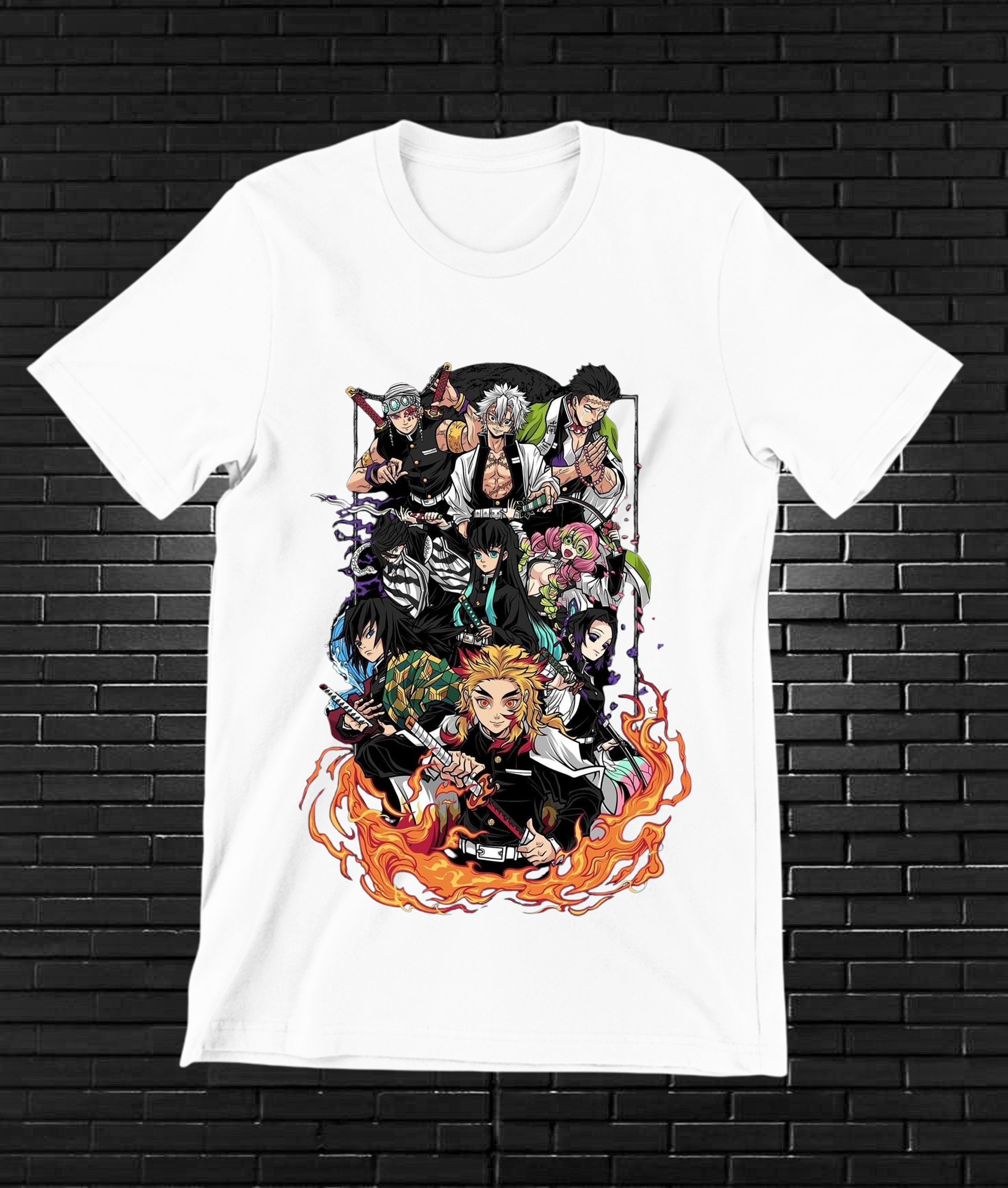 Camiseta Demon Slayer (Kimetsu no Yaiba) – CAMINE