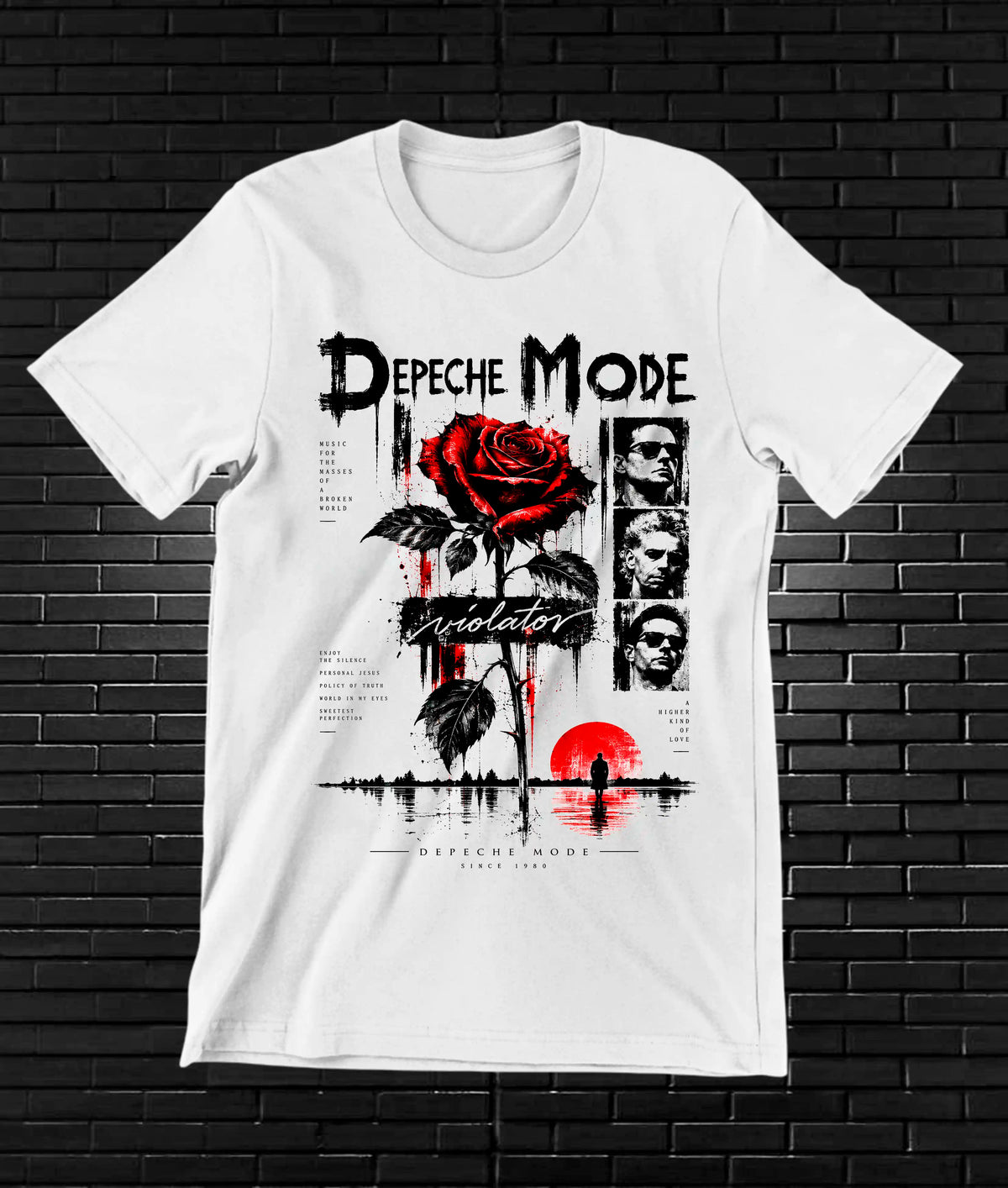 Camiseta Depeche Mode BALOR - BANIX Blanco