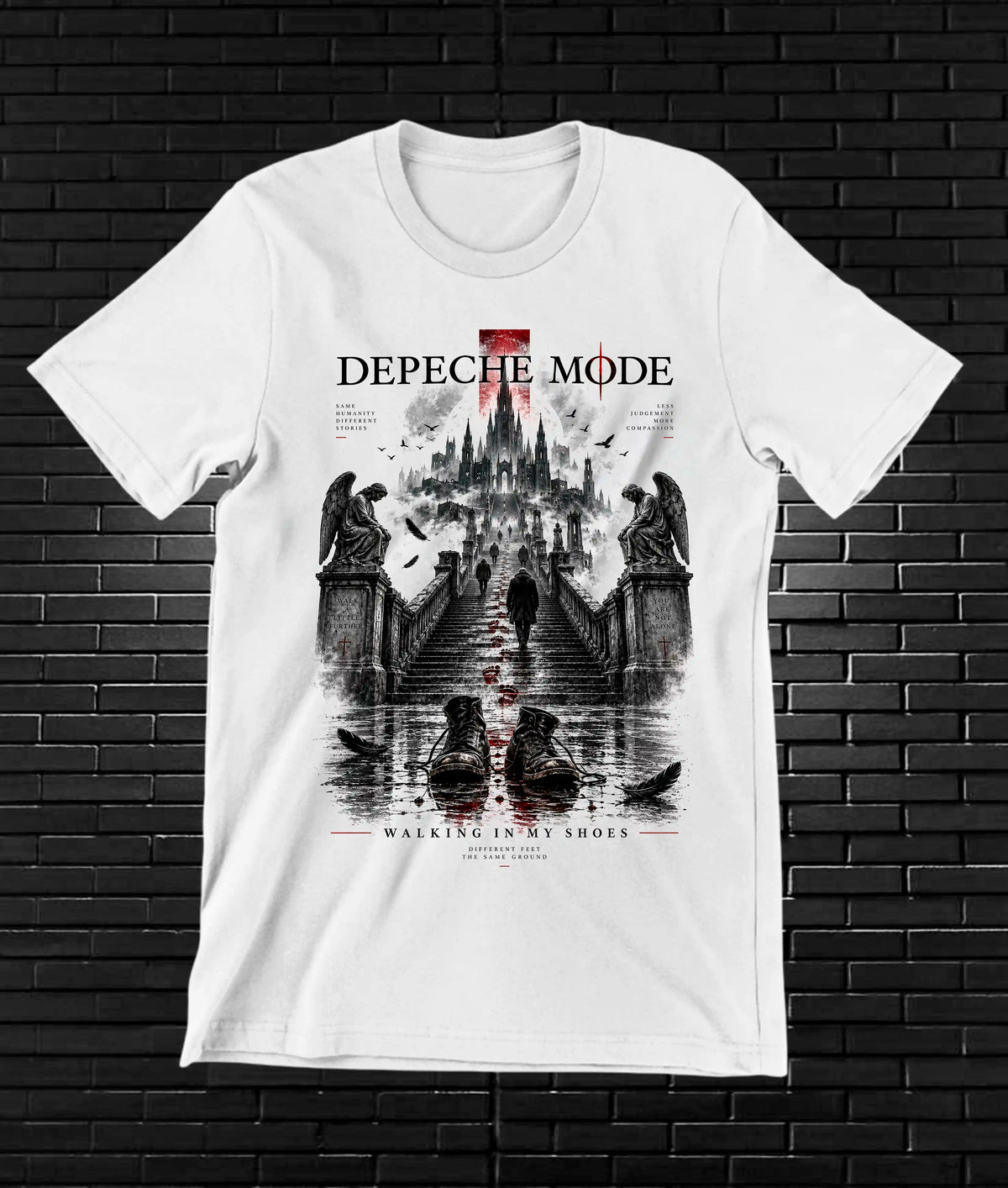 Camiseta Depeche Mode BAMOR - BANIX Blanco