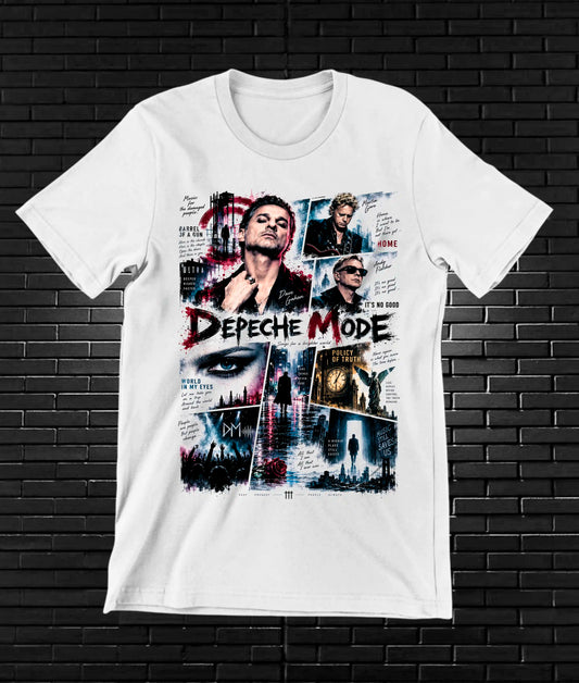 Camiseta Depeche Mode BAMOR - NIVRA Blanco