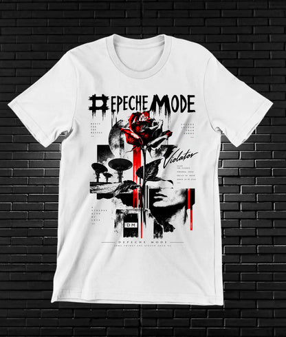 Camiseta Depeche Mode CAMINE - BAREN Blanco