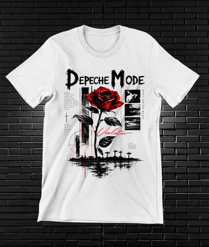 Camiseta Depeche Mode CAMINE - CAVOX Blanco