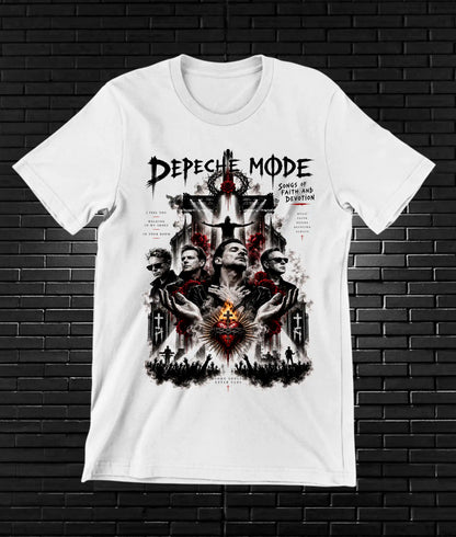 Camiseta Depeche Mode MELAR - BAREN Blanco
