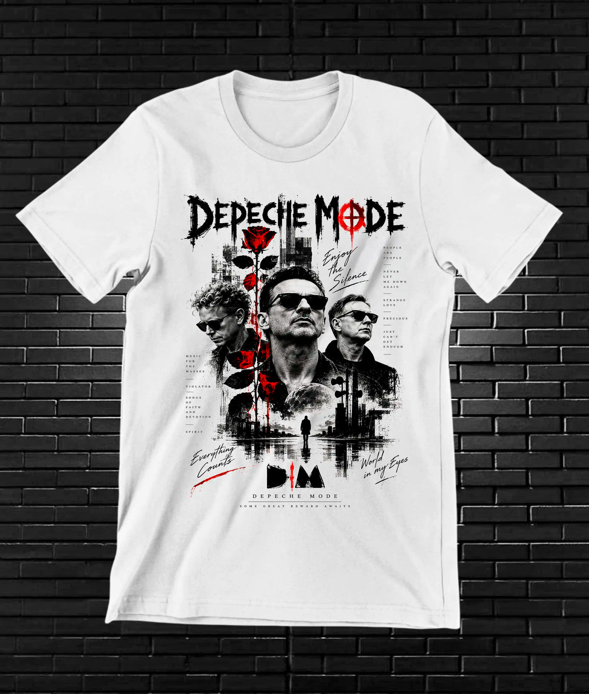 Camiseta Depeche Mode NIMOR - BAREN Blanco