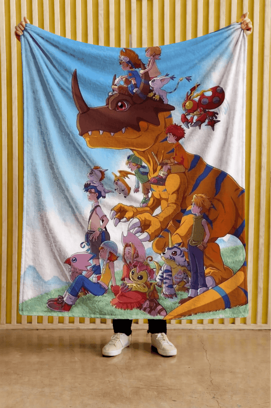Cobija Digimon – Digimon · ilustración grupal