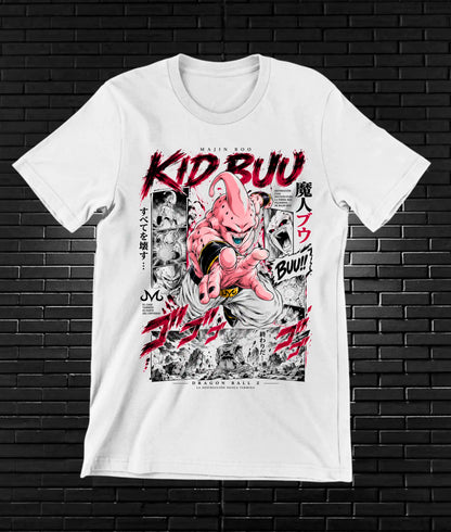 Camiseta Dragon Ball Majin Buu NIMOR - BANIX Blanco