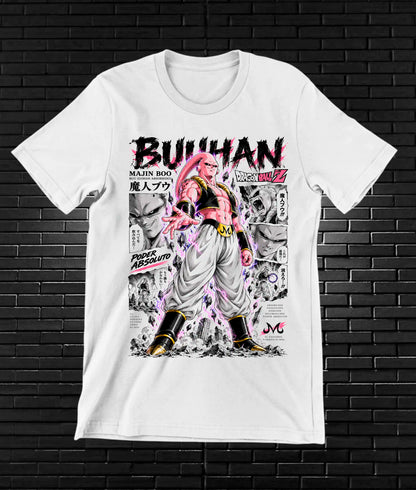 Camiseta Dragon Ball Majin Buu NIMOR - MERON Blanco