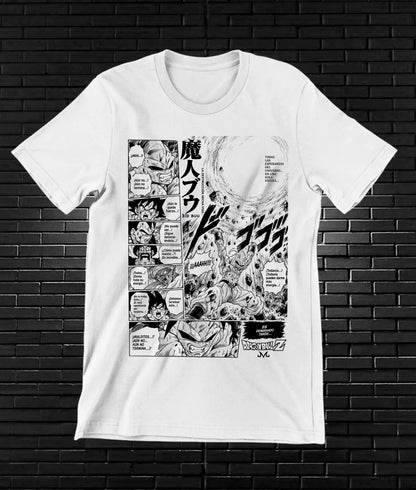 Camiseta Dragon Ball Majin Buu NIREN - CAVOX Blanco
