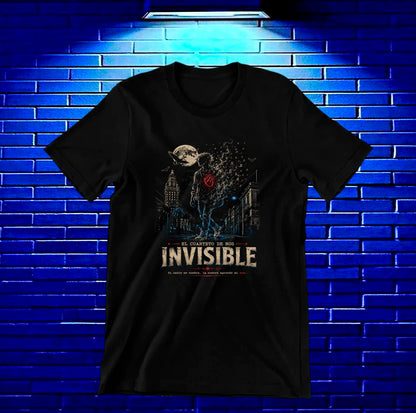 Camiseta El Cuarteto de Nos CALEN diseño NIVRA color Negro