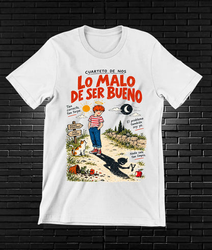 Camiseta El Cuarteto de Nos NIREN BAREN Blanco