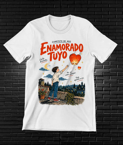 Camiseta El Cuarteto de Nos NIREN NIVRA Blanco